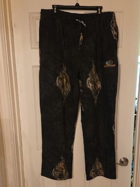 Mossy Oak Black Woodland Camo Joggers